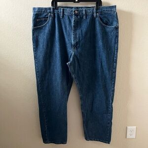 Wrangler Big & Tall Jeans | Waist 48 x Length 30 | 100% Cotton | Relaxed Fit